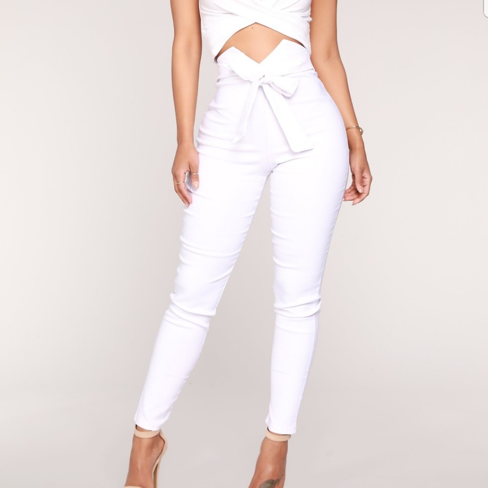 Waist Tie Pants (Fashion Nova)